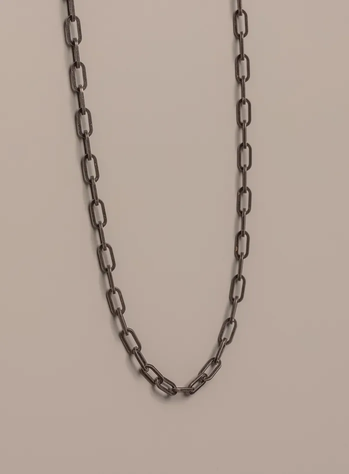 925 Oxidized Sterling Silver w Gold Constrast Clasp WE ARE ALL SMITH Mens Jewelry Clothing Rings