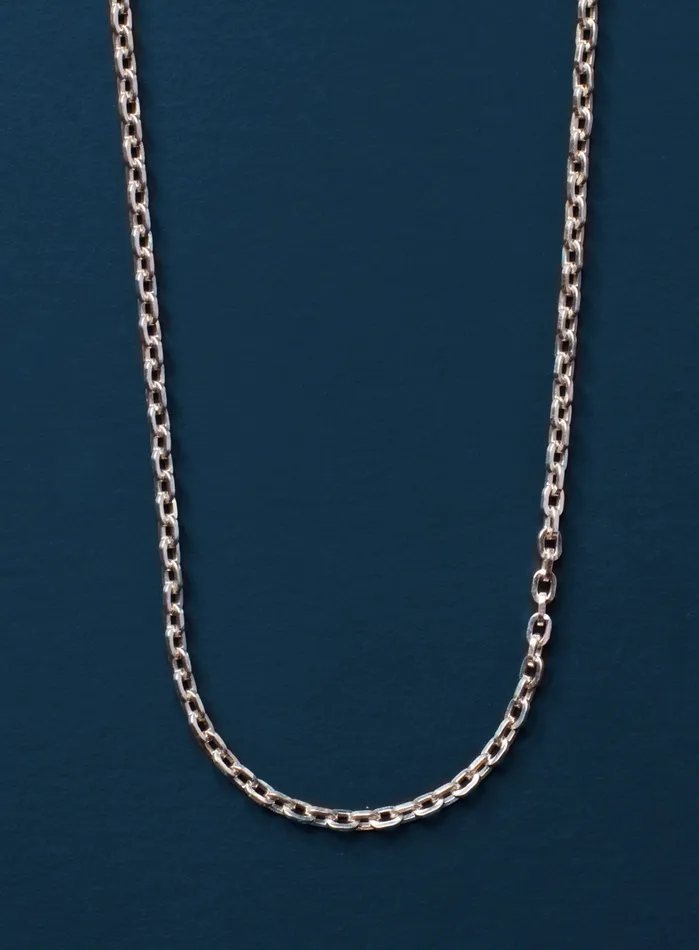 925 Sterling Silver Cable Chain Necklace for Men We Are All Smith Necklaces 925 Sterling Silver Cable Chain Necklace for Men We Are All Smith Necklaces