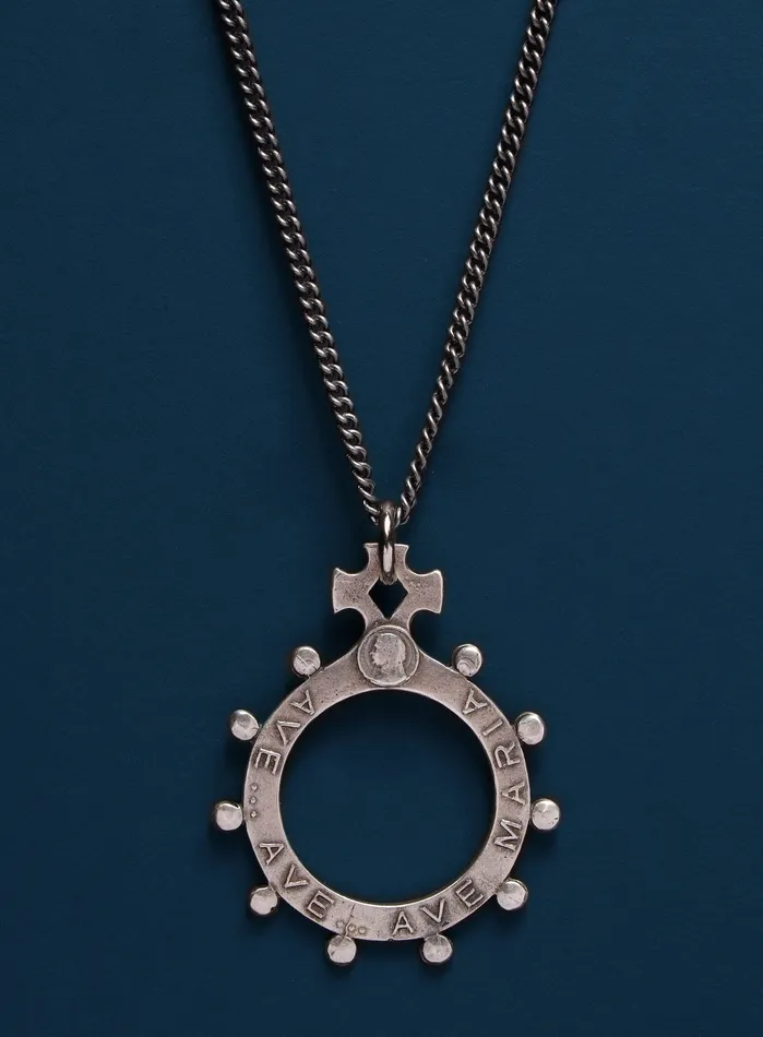 925 Sterling Silver Finger Rosary Necklace WE ARE ALL SMITH Mens Jewelry Clothing Necklaces 925 Sterling Silver Finger Rosary Necklace WE ARE ALL SMITH Mens Jewelry Clothing Necklaces