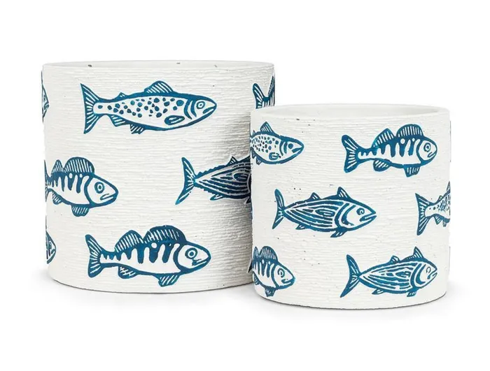Abbott Earrings Fish Planter Pot