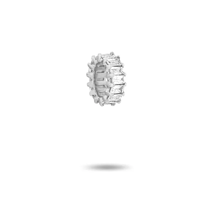 Adina Reyter Earrings Prong set baguette bead Adina Reyter Earrings Prong set baguette bead