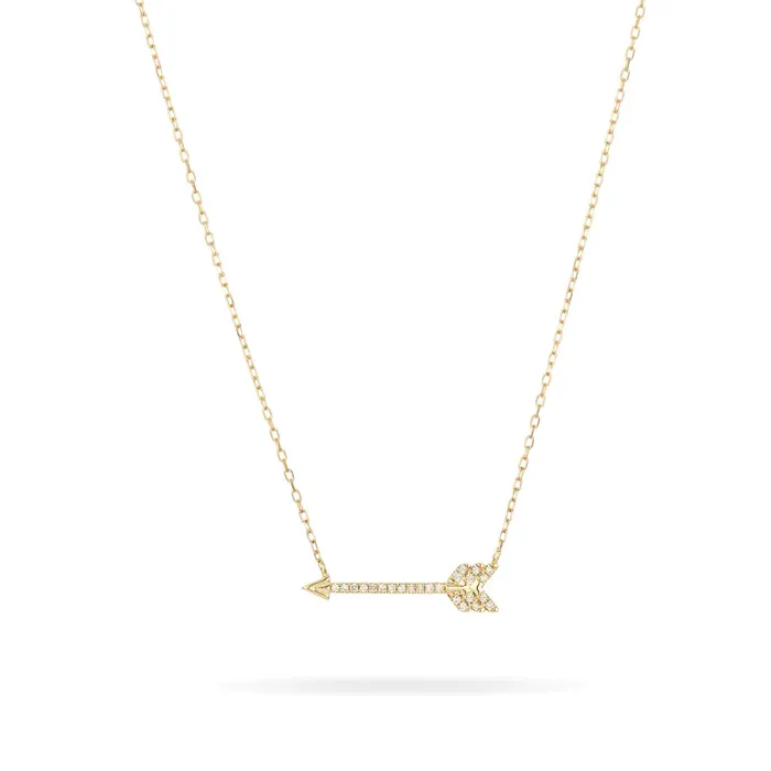 Adina Reyter Necklaces Pav Arrow Necklace
