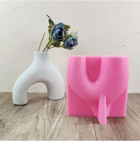 Arch Vase Silicone Mold 2 Variants Resinarthub Earrings