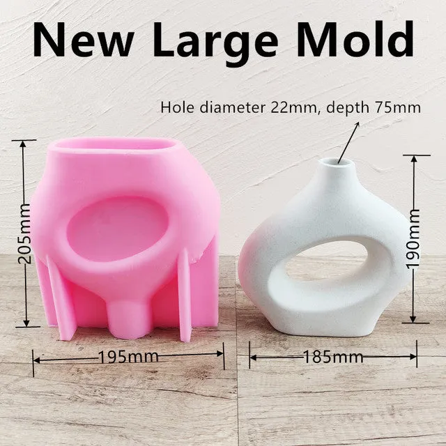 Arch Vase Silicone Mold 2 Variants Resinarthub Earrings