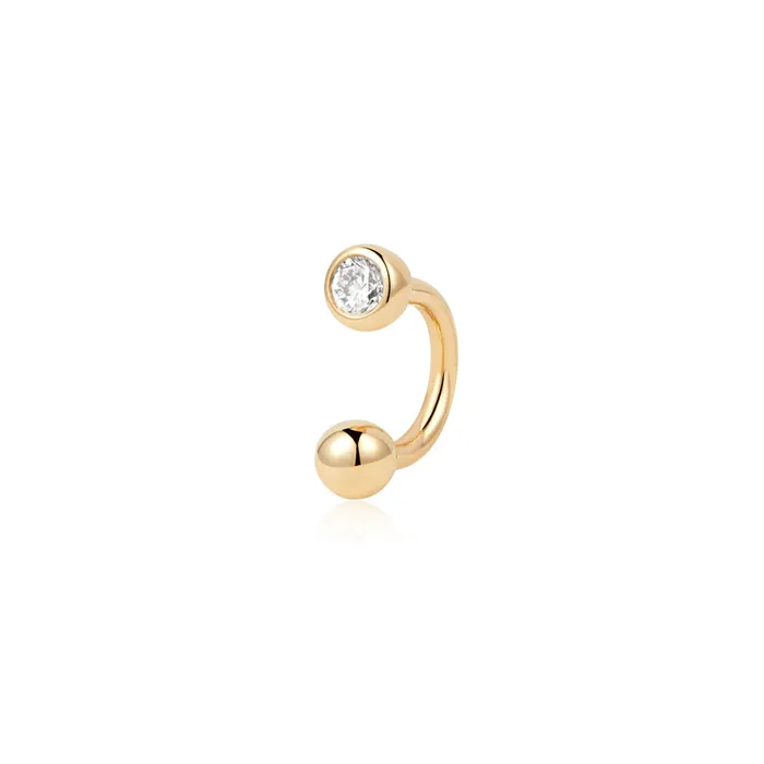 AURELIE GI ISABELLA Lab Grown Diamond Barbell Ring Rings