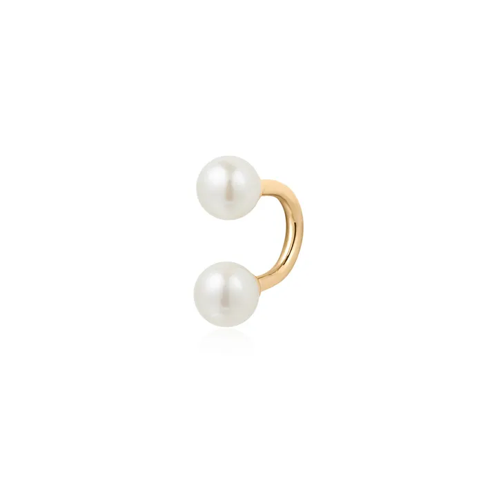 AURELIE GI Rings SADIE Pearl Barbell Ring