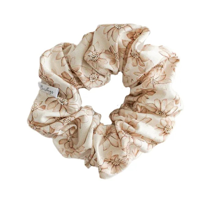 Barbays Hazelnut Lilies Scrunchie Barbays Earrings