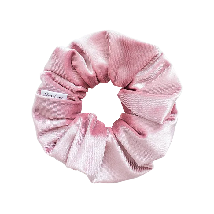 Barbays Earrings Barbays Pink Velvet Scrunchie