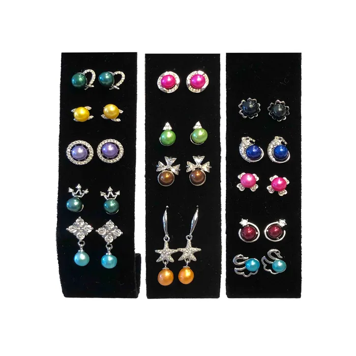 BATH0008EARPLATED Earrings Earring Bomb Silver Plated 100 Styles