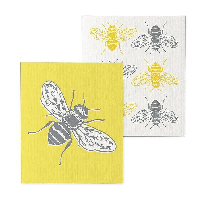 Bees Dishcloths Set2 Abbott Earrings