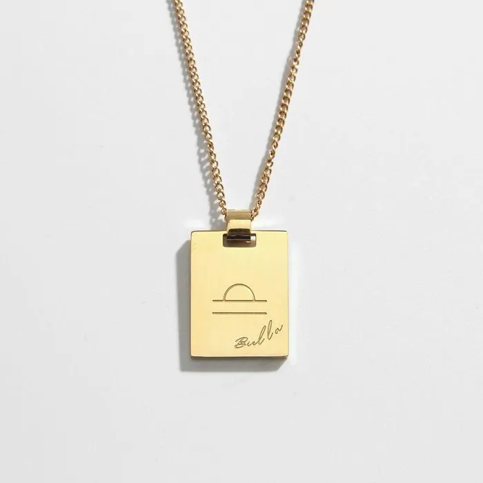 Biella Vintage Libra Necklace Necklaces