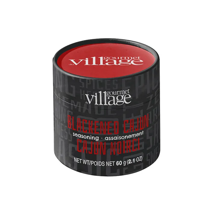 Blackened Cajun Seasoning Canister Gourmet du Village Earrings