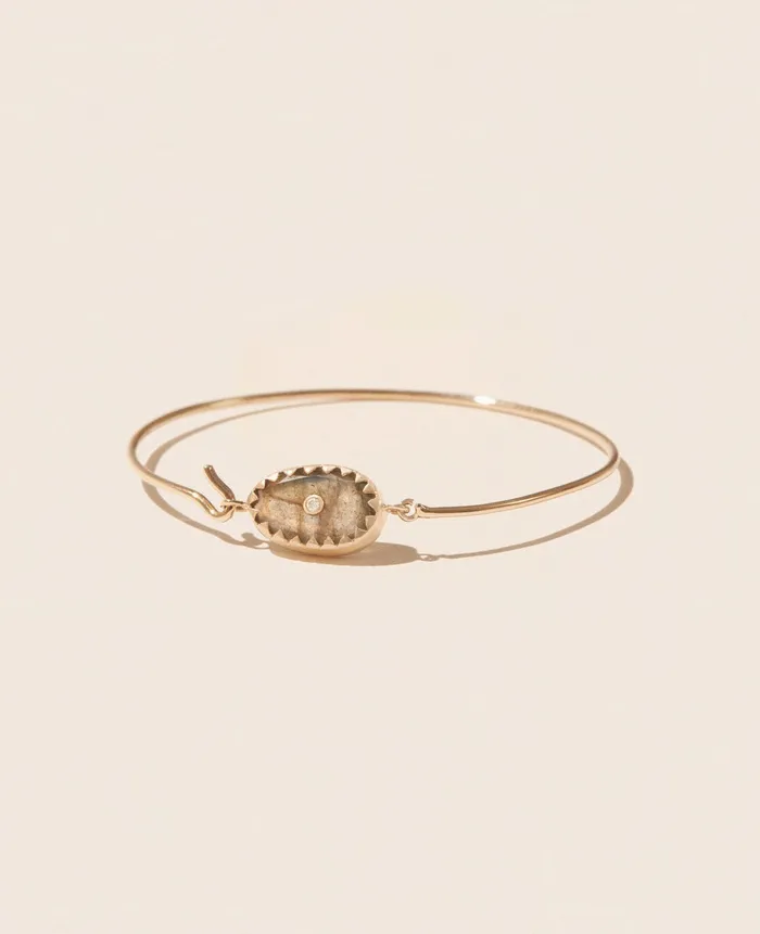 Bracelets Pascale Monvoisin Bracelet ORSO LABRADORITE