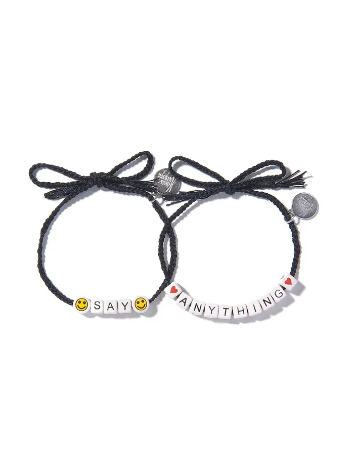 Bracelets Venessa Arizaga SAY ANYTHING DIY BRACELET SET KIT ALL SMILES ON ME