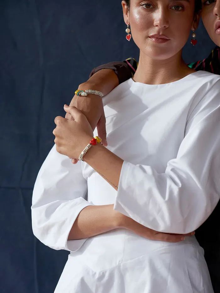 Bracelets Venessa Arizaga SAY ANYTHING DIY BRACELET SET KIT ALL SMILES ON ME