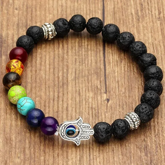 Bracelets Yellow Chimes Yellow Chimes Beads Bracelet for Men 2 Pcs Combo Reiki Meditation Healing Charm Beaded Buddha Bracelets for Women and Men