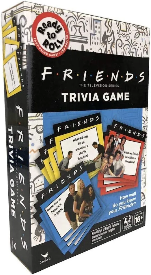 Candlewick Gift Shop Friends Trivia Game Earrings