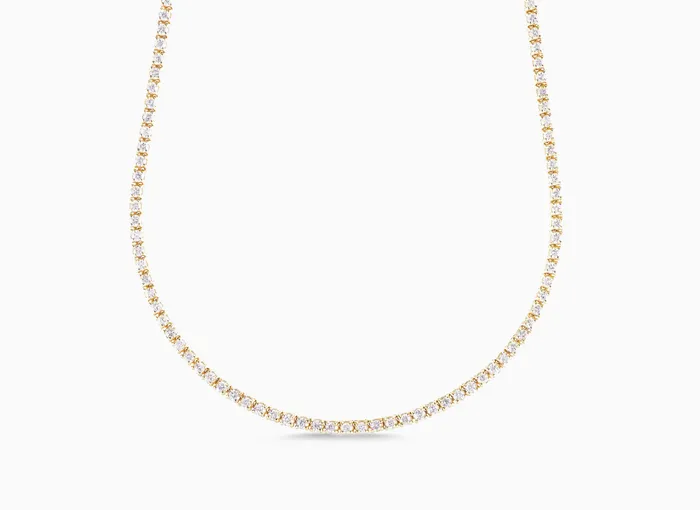 Carbon Hyde 525ct Tennis Necklace Necklaces