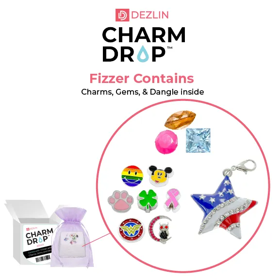 Charm Necklaces Charm Drop F Bomb BATH0004FBOMB