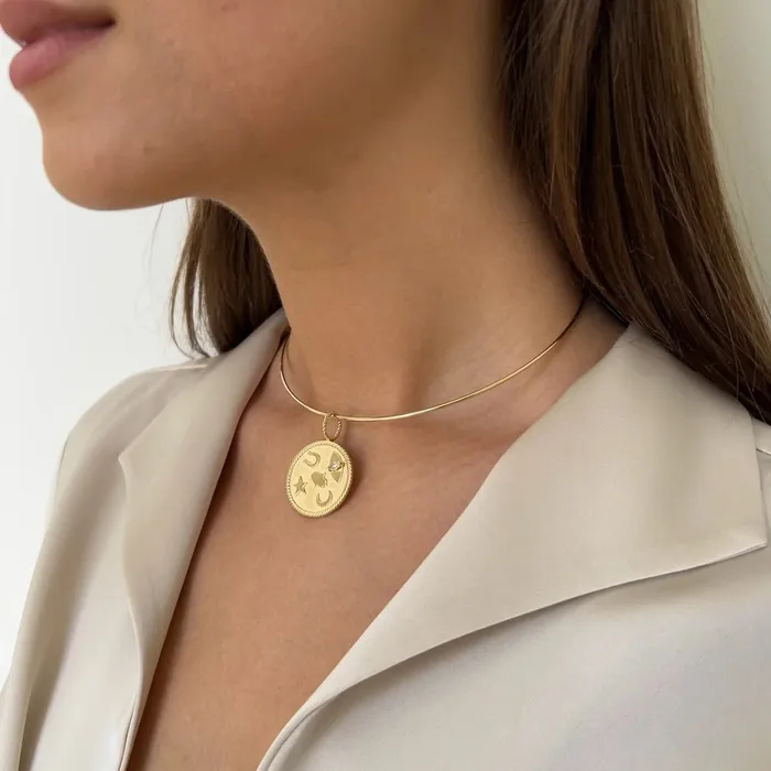 Charm Necklaces Jennifer Zeuner Rasha Charm