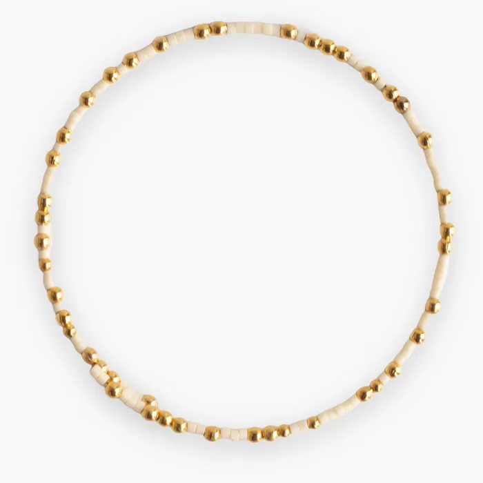 Confetti Bangle Elfenbein Lenny Eva Lenny Eva Bracelets