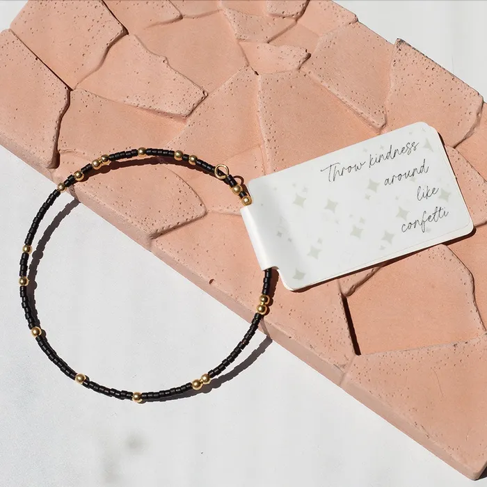 Confetti Bangle Schwarz Lenny Eva Lenny Eva Bracelets