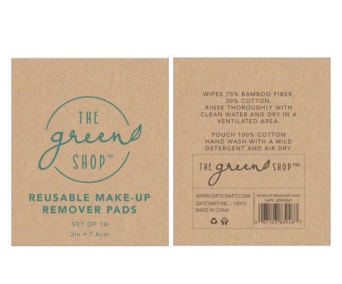 Cosmetic Wipe Pads Pkg16 wPouch GiftCraft Earrings Cosmetic Wipe Pads Pkg16 wPouch GiftCraft Earrings