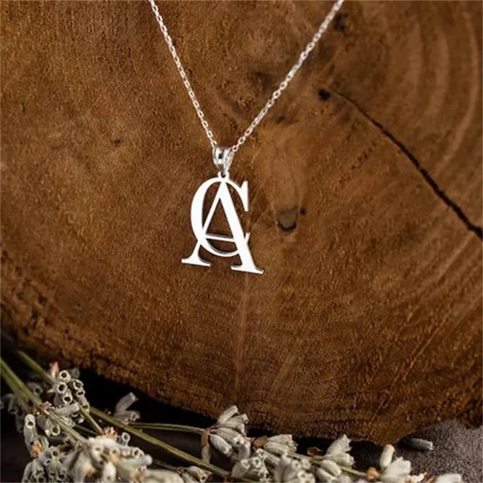 Custom Couple Necklace Get Signatured Necklaces