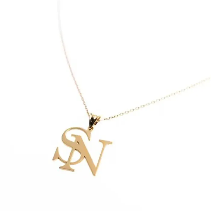 Custom Couple Necklace Get Signatured Necklaces