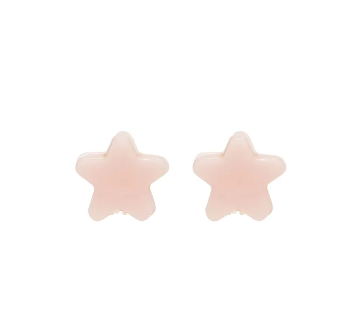 Earrings BABY STAR CLIP SET IN BLUSH emi jay