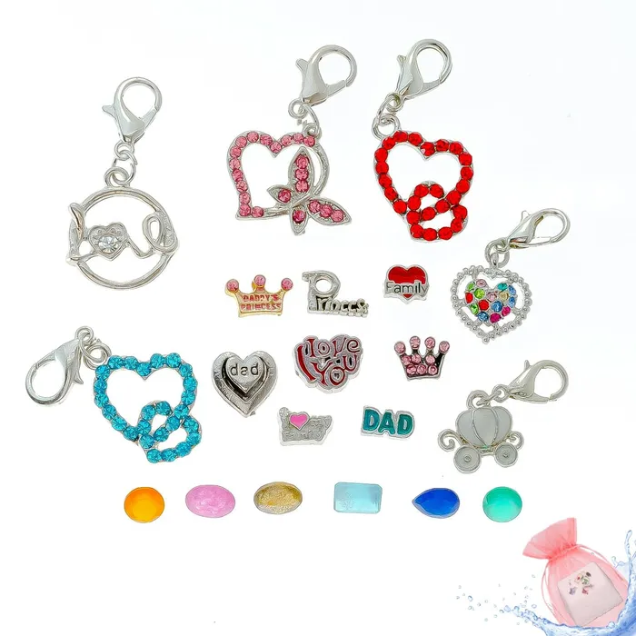 Earrings BATH0004DADDYSGIRL Charm Drop Daddys Princess