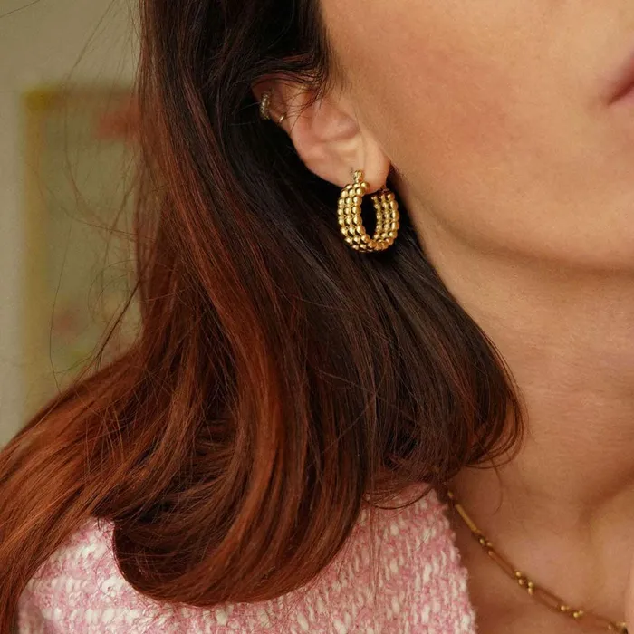 Earrings Bijou 7bis Paris Perlencreolen Bijou 7bis Paris