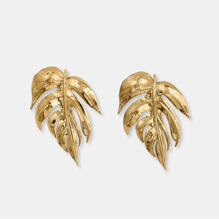 Earrings Botanicals Emerald Jungle Earrings tohum