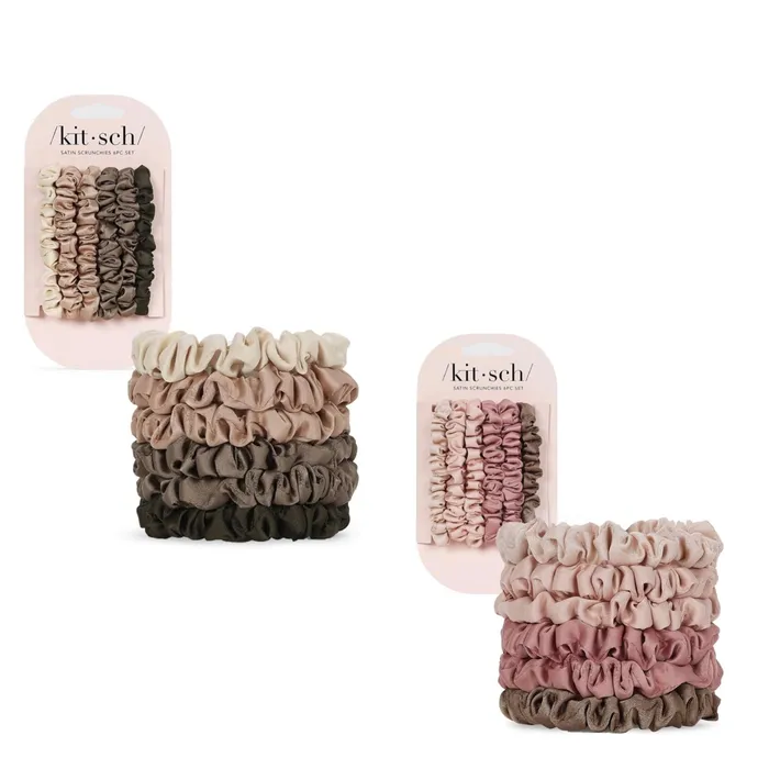 Earrings Candlewick Gift Shop Satin Hair Scrunchies