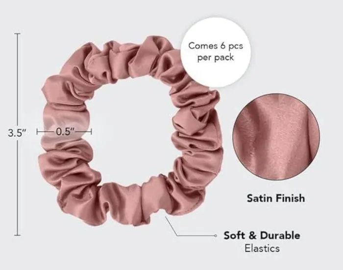 Earrings Candlewick Gift Shop Satin Hair Scrunchies Earrings Candlewick Gift Shop Satin Hair Scrunchies