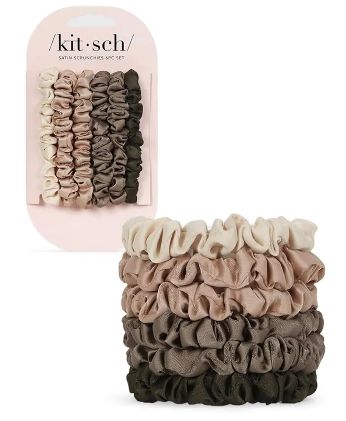 Earrings Candlewick Gift Shop Satin Hair Scrunchies Earrings Candlewick Gift Shop Satin Hair Scrunchies