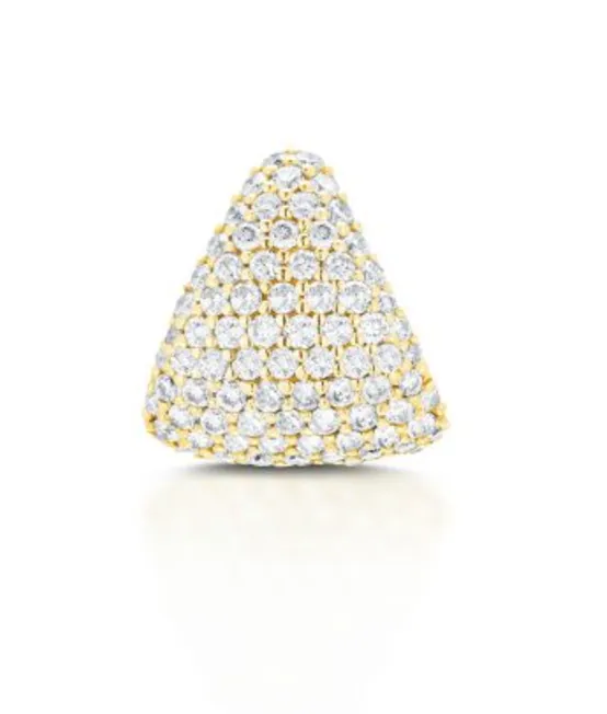 Earrings Carbon Hyde Diamond Earring Cup