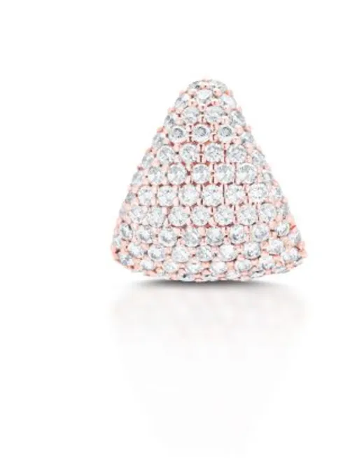 Earrings Carbon Hyde Diamond Earring Cup