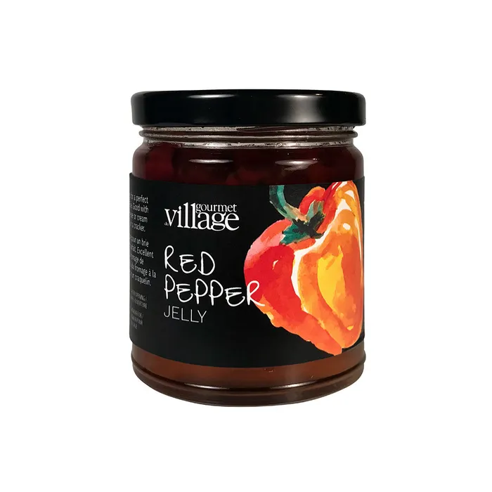 Earrings Gourmet du Village Cheese Topping Red Pepper Jelly