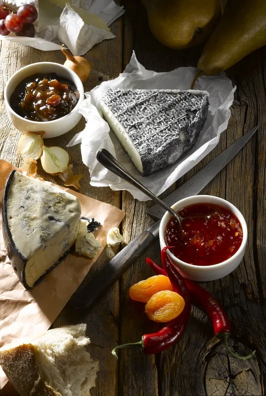 Earrings Gourmet du Village Cheese Topping Red Pepper Jelly