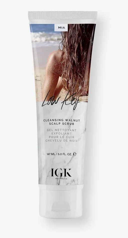 Earrings IGK Hair Low Key Cleansing Walnut Scalp Scrub