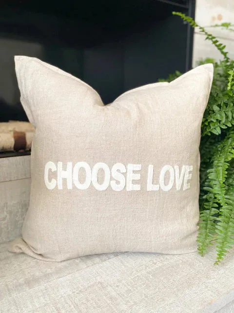 Earrings Indaba Choose Love Linen Pillow