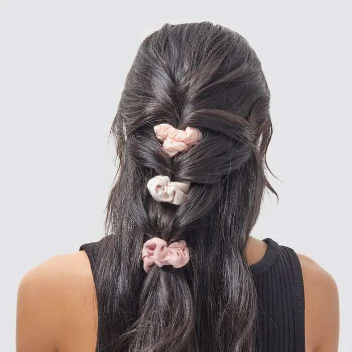 Earrings KITSCH Scrunchie 5teiligesSet Terrakotta KITSCH