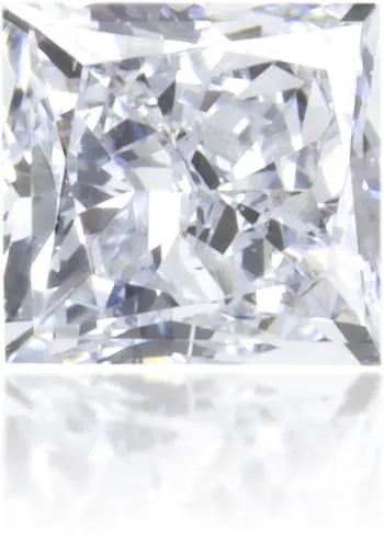 Earrings Langerman Diamonds Natural Blue Diamond Square 021 ct Polished