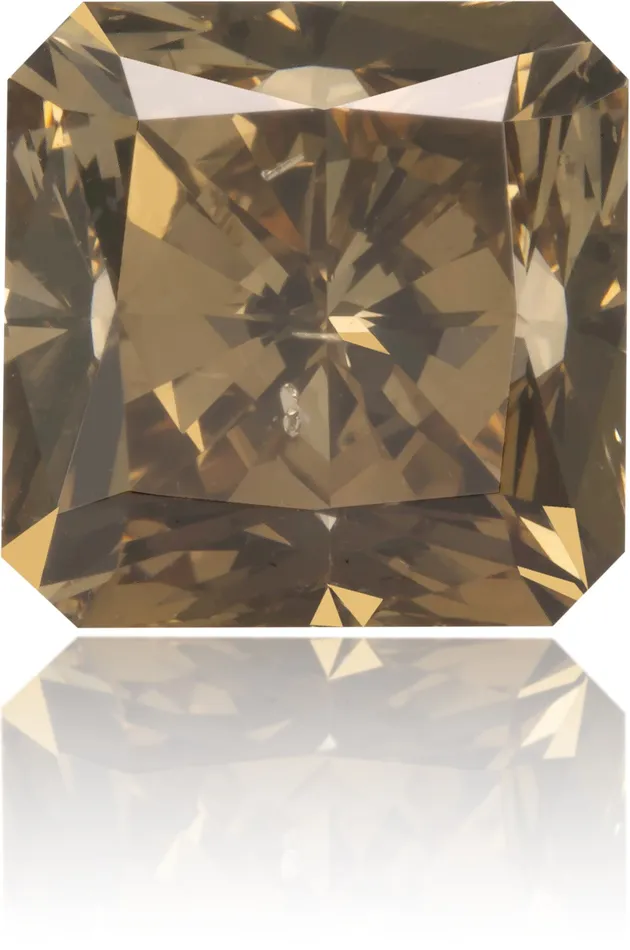 Earrings Langerman Diamonds Natural Brown Diamond Square 287 ct Polished Earrings Langerman Diamonds Natural Brown Diamond Square 287 ct Polished