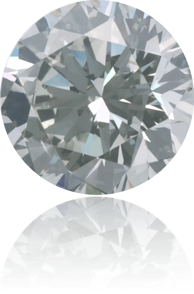 Earrings Langerman Diamonds Natural Gray Diamond Round 117 ct Polished