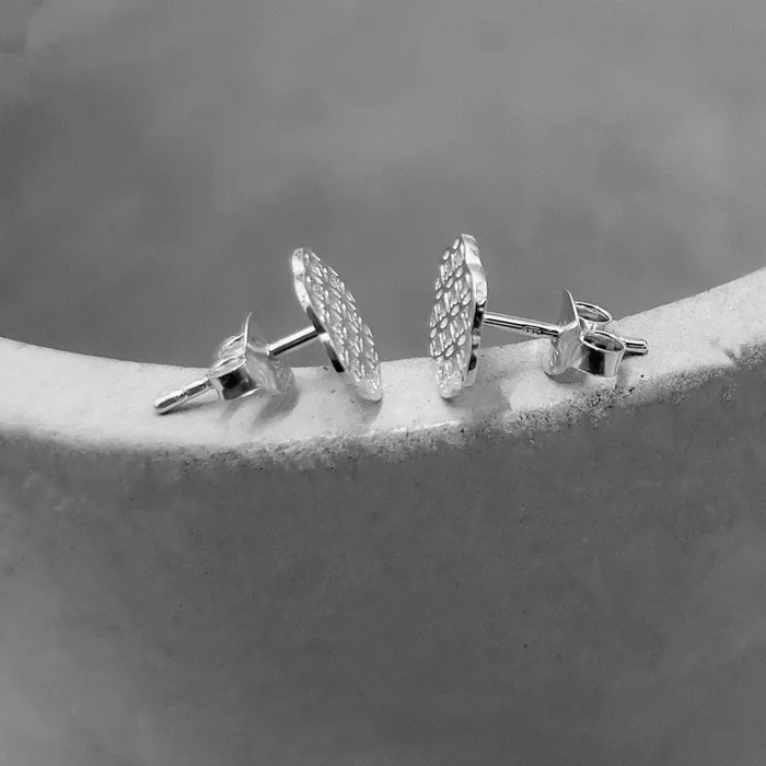 Earrings MadameLili Blume des Lebens Ohrstecker Silber MadameLili