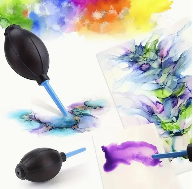 Earrings Resin Art Hub Alcohol Ink Mini Blotter for Resin
