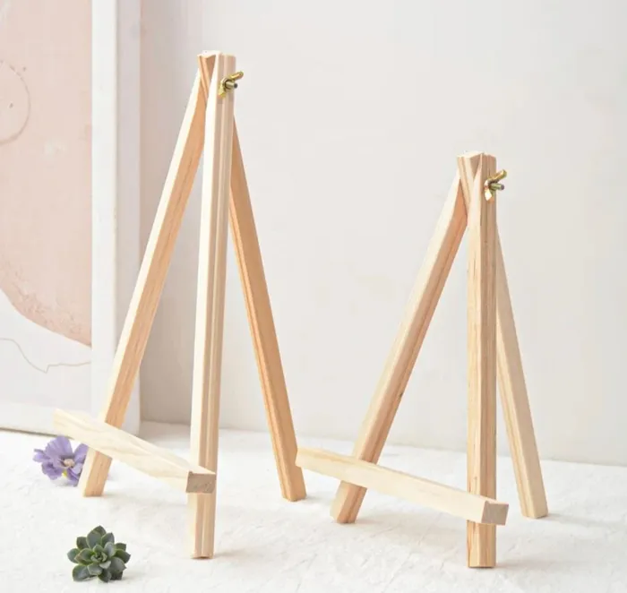 Earrings Resin Art Hub Mini Wooden Frame Stand