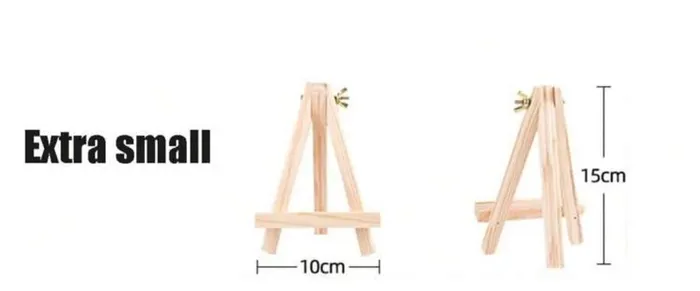 Earrings Resin Art Hub Mini Wooden Frame Stand